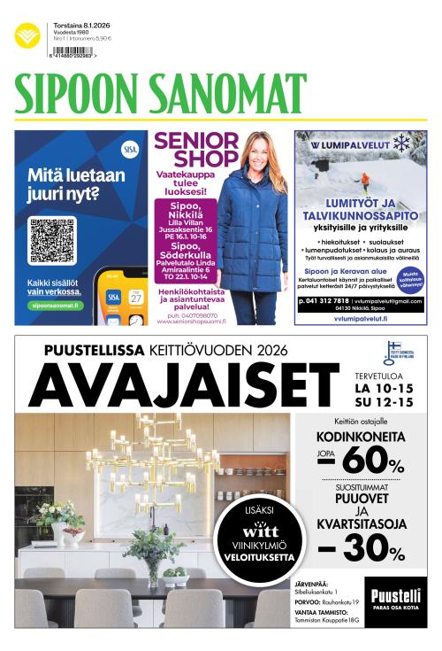 Sipoon Sanomat 8.1.2026