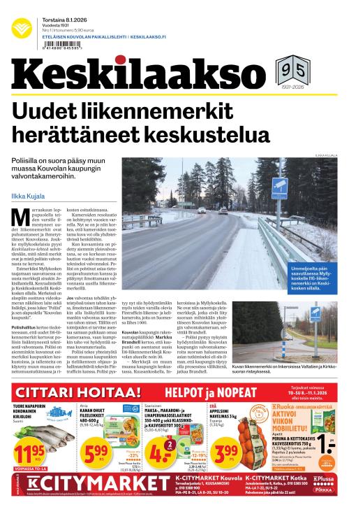 Keskilaakso 8.1.2026