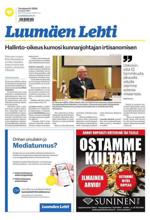 Luumäen Lehti 8.1.2026
