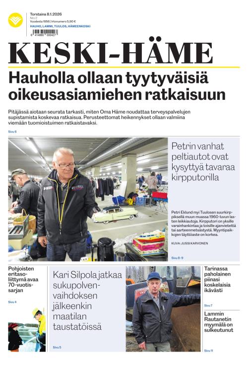 Keski-Häme 8.1.2026