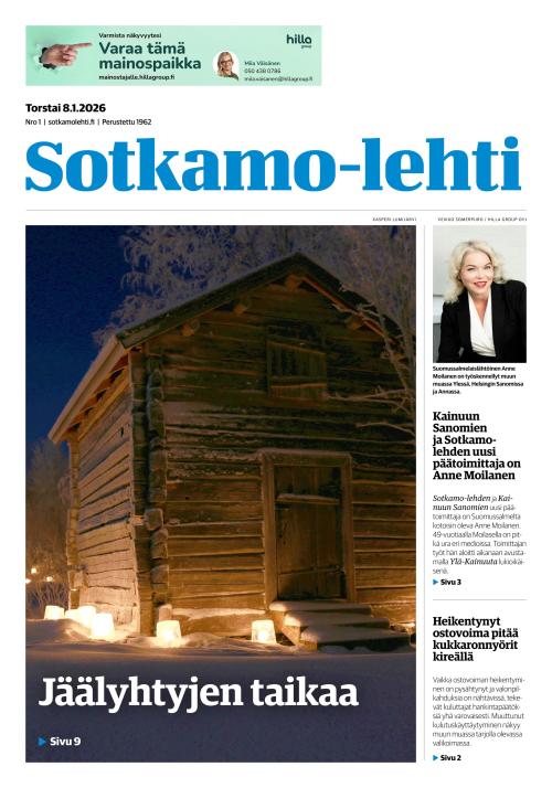 Sotkamo-lehti 8.1.2026