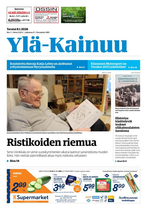 Ylä-Kainuu 8.1.2026