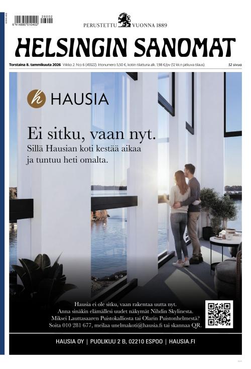 Helsingin Sanomat 8.1.2026