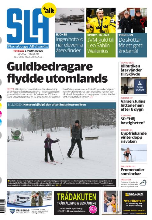 Skaraborgs Allehanda 8.1.2026
