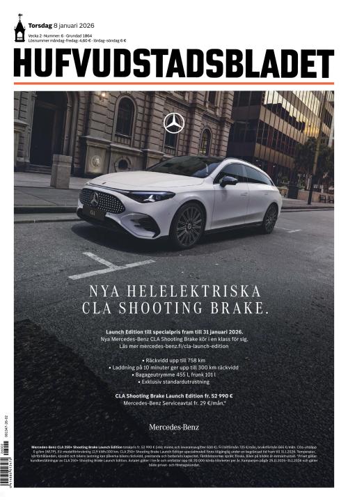 Hufvudstadsbladet 8.1.2026