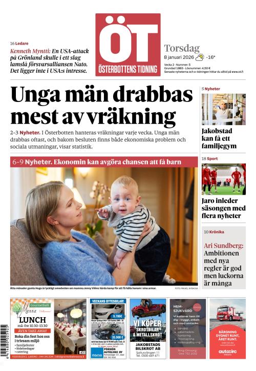 Österbottens Tidning 8.1.2026