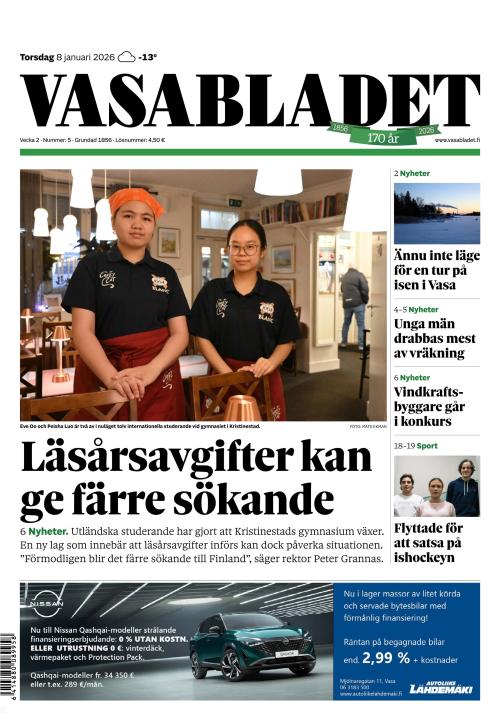 Vasabladet 8.1.2026
