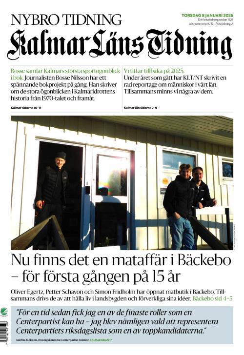 Kalmar Läns Tidning 8.1.2026