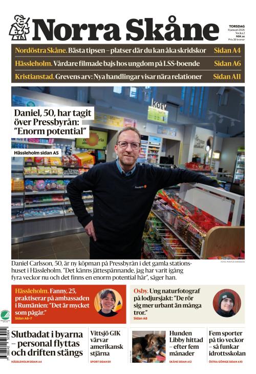 Norra Skåne 8.1.2026