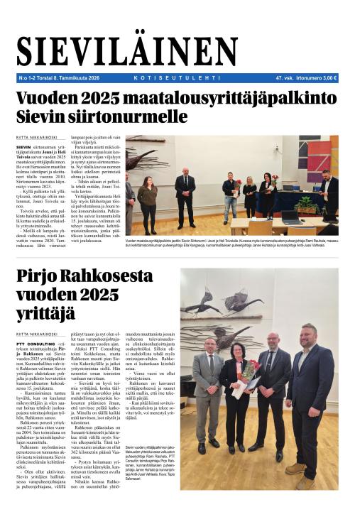 Sieviläinen 8.1.2026