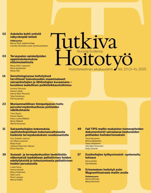 Tutkiva Hoitotyö 03/2025