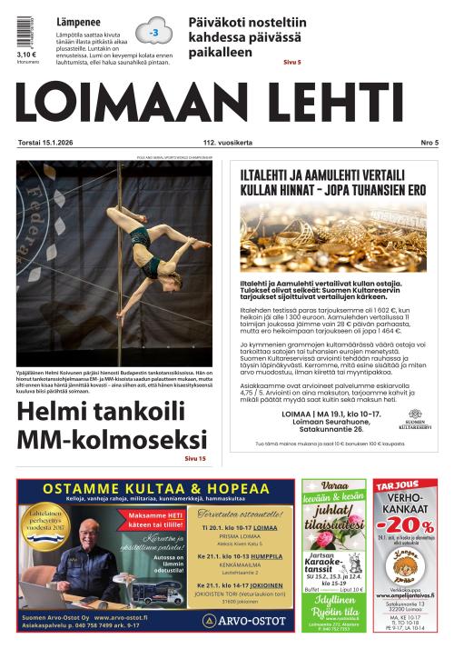 Loimaan Lehti 15.1.2026