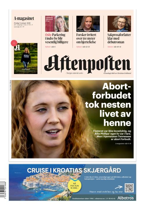 Aftenposten 9.1.2026