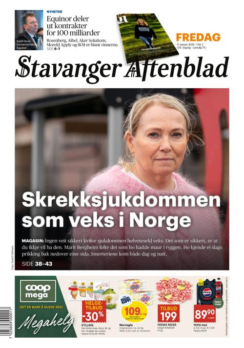 Stavanger Aftenblad 9.1.2026