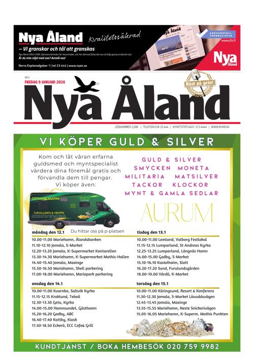 Nya Åland 9.1.2026