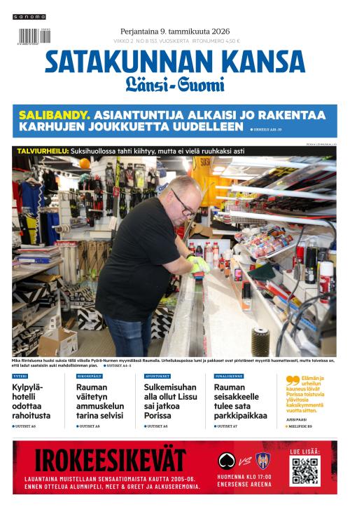 Satakunnan Kansa Länsi-Suomi 9.1.2026