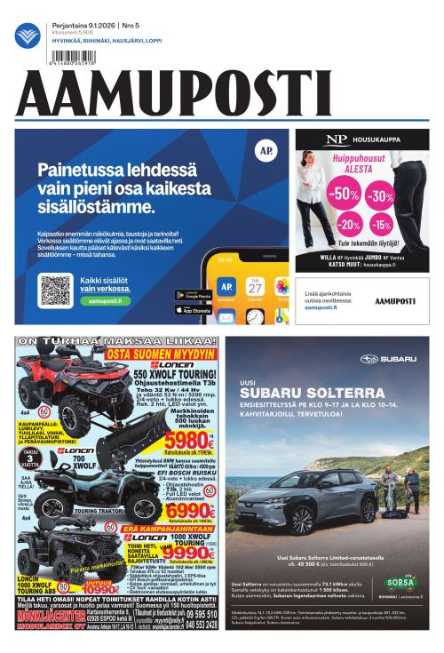Aamuposti 9.1.2026