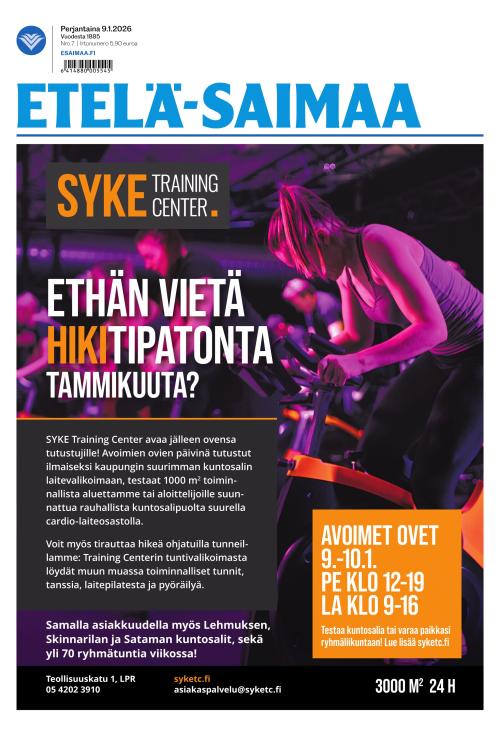 Etelä-Saimaa 9.1.2026