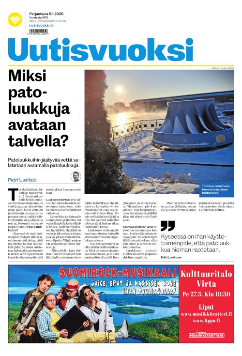 Uutisvuoksi 9.1.2026