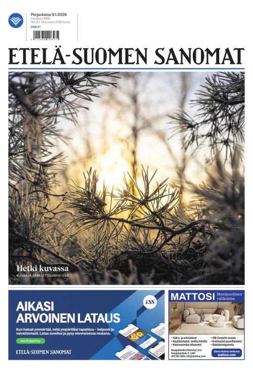 Etelä-Suomen Sanomat 9.1.2026