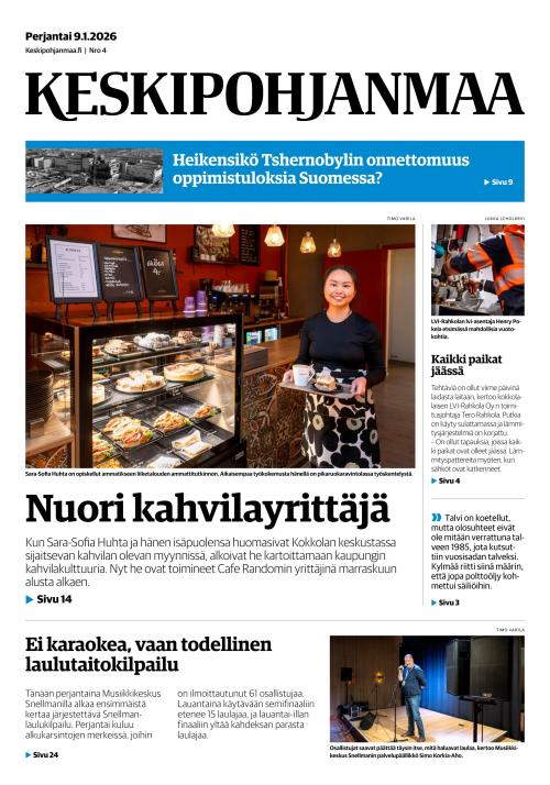 Keskipohjanmaa 9.1.2026