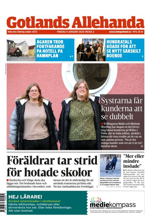 Gotlands Allehanda 9.1.2026