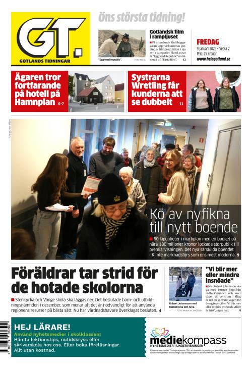 Gotlands Tidningar 9.1.2026