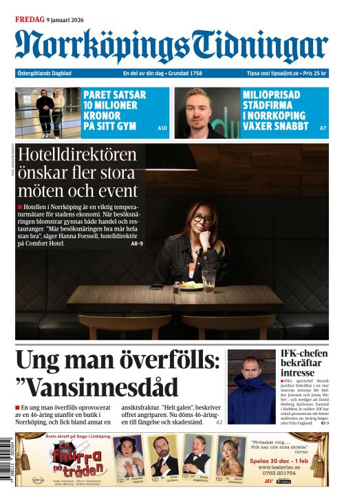 Norrköpings Tidningar 9.1.2026