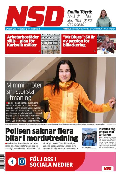 Norrländska Socialdemokraten 9.1.2026
