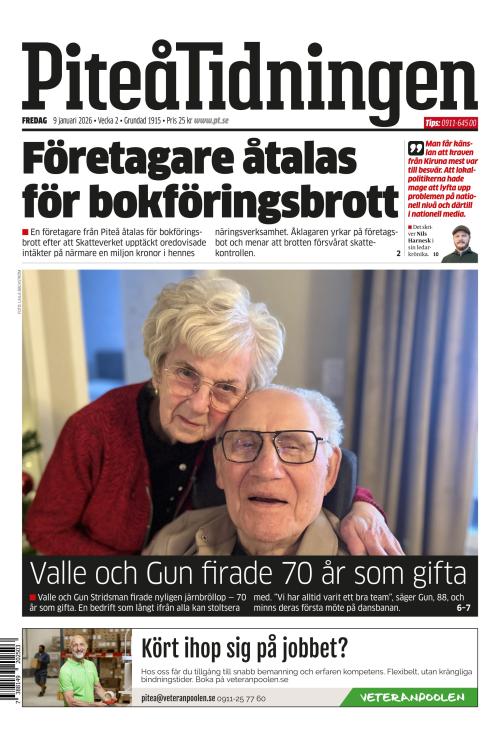 Piteå-Tidningen 9.1.2026