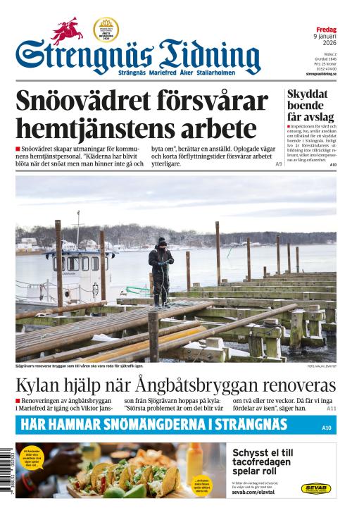 Strengnäs Tidning 9.1.2026