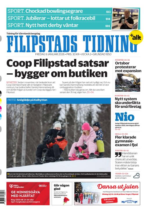 Filipstads Tidning 9.1.2026