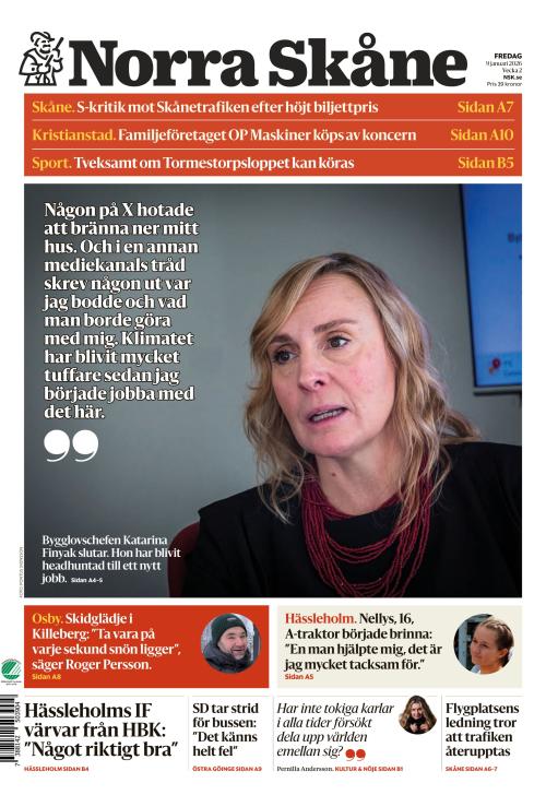 Norra Skåne 9.1.2026