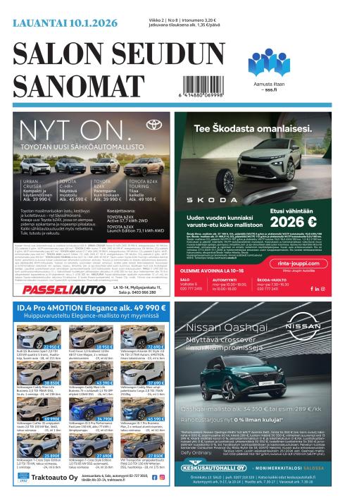 Salon Seudun Sanomat 10.1.2026