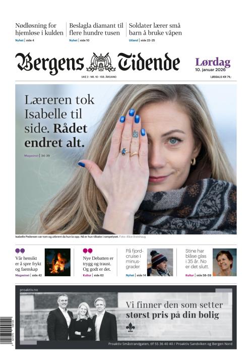 Bergens Tidende 10.1.2026