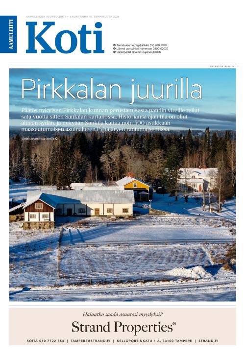 Aamulehti -liitteet 10.1.2026