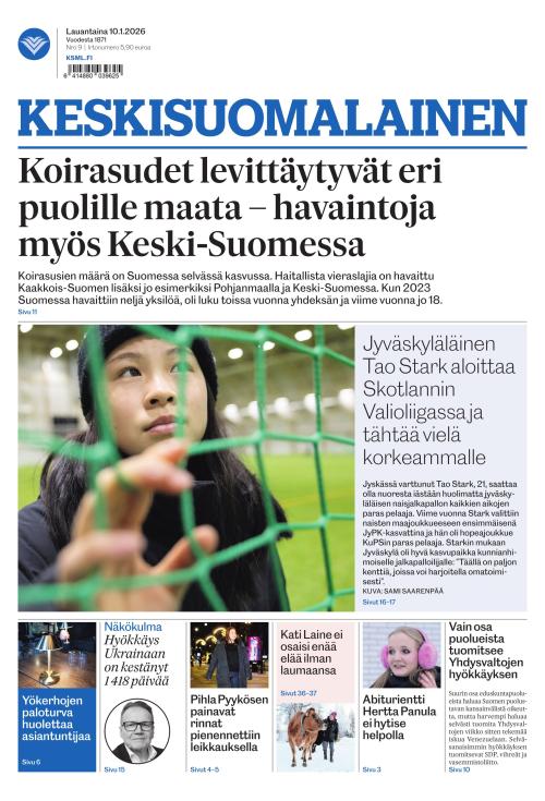 Keskisuomalainen 10.1.2026