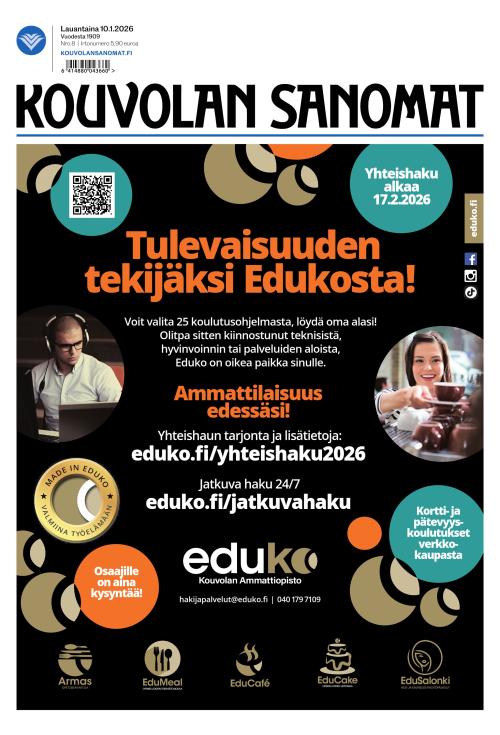 Kouvolan Sanomat 10.1.2026
