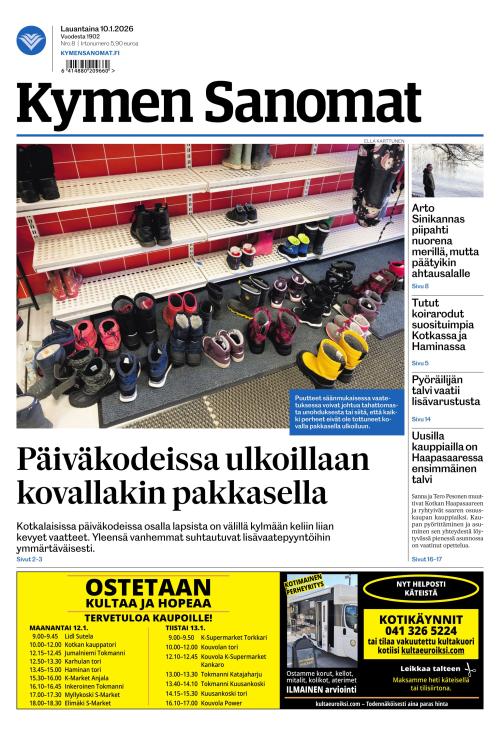 Kymen Sanomat 10.1.2026