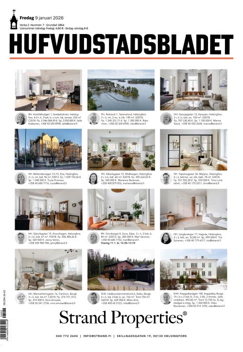 Hufvudstadsbladet 9.1.2026