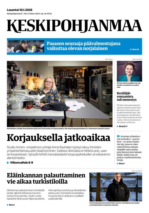 Keskipohjanmaa 10.1.2026