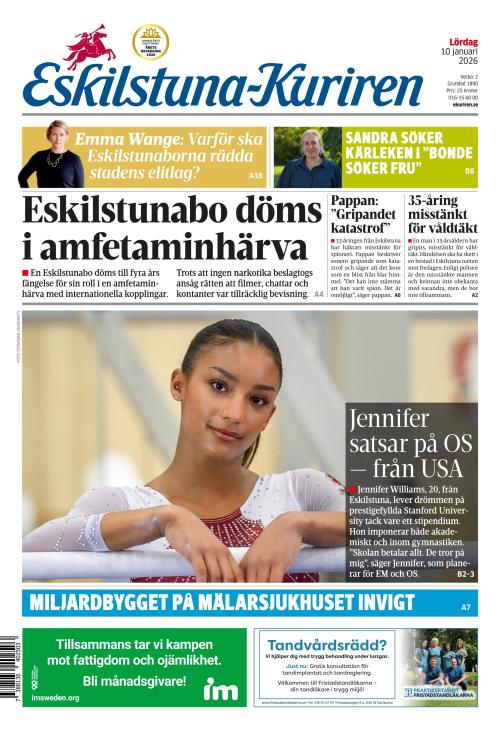 Eskilstuna-Kuriren 10.1.2026