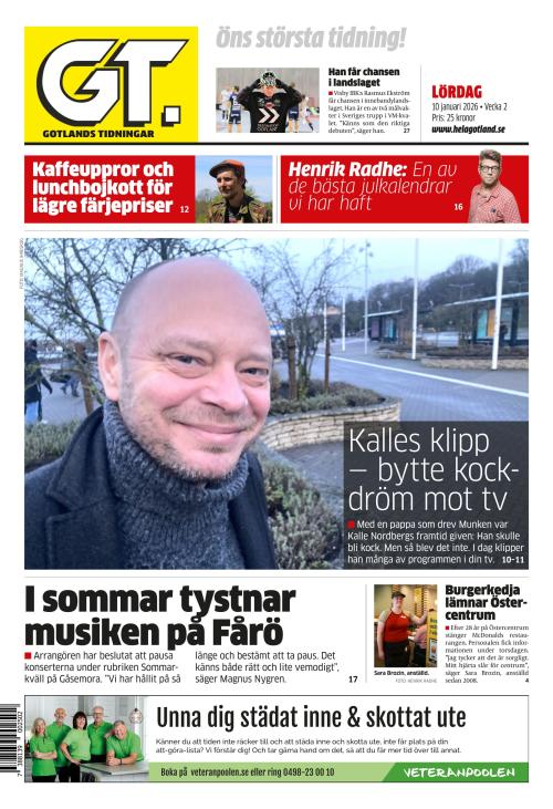 Gotlands Tidningar 10.1.2026