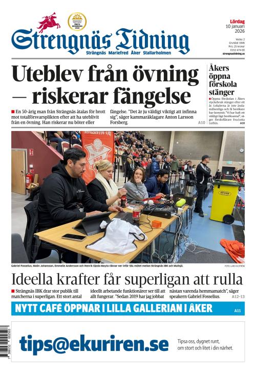 Strengnäs Tidning 10.1.2026