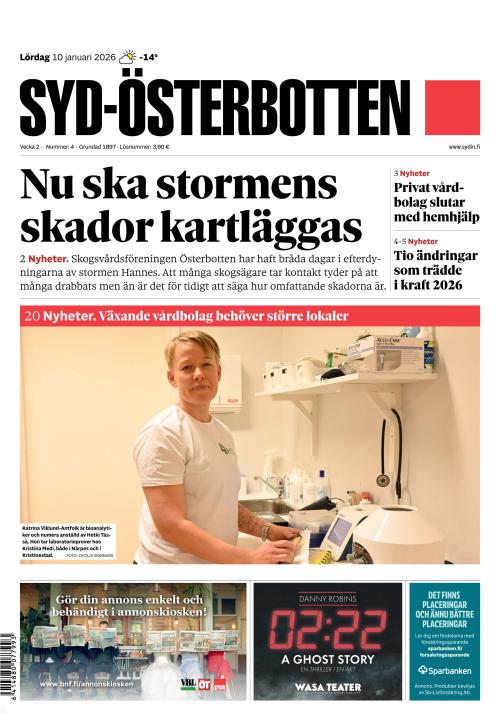 Syd-Österbotten 10.1.2026