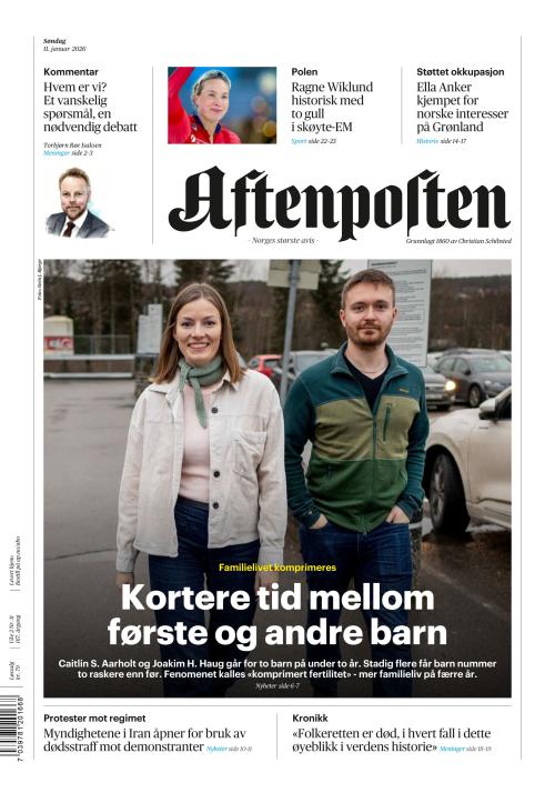 Aftenposten 11.1.2026