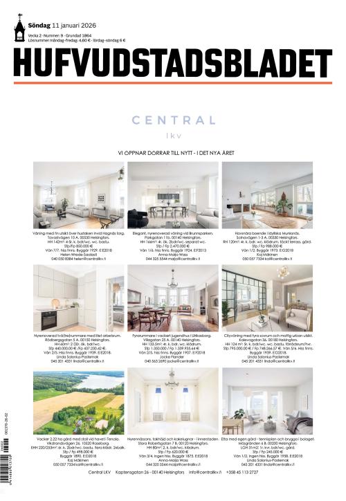 Hufvudstadsbladet 11.1.2026