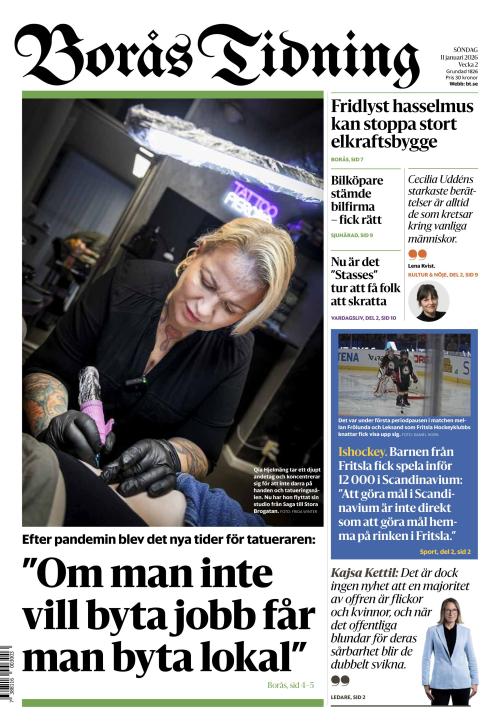 Borås Tidning 11.1.2026