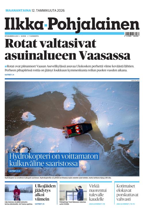 Ilkka-Pohjalainen 12.1.2026