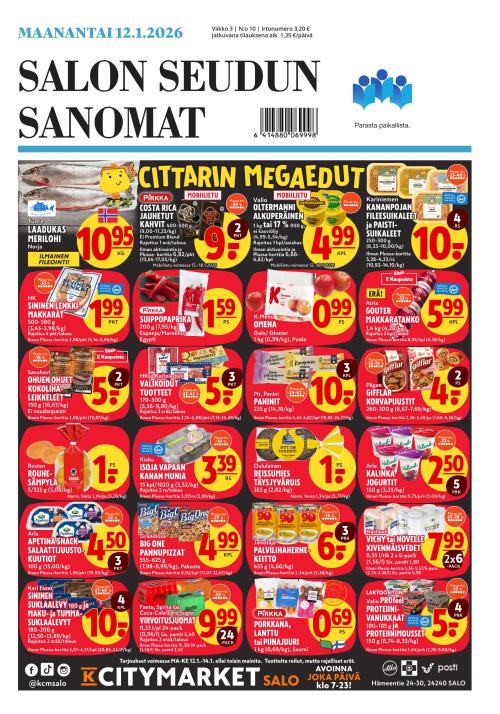Salon Seudun Sanomat 12.1.2026